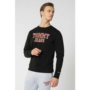 Bluza sport cu imprimeu logo - Rosu/Negru imagine