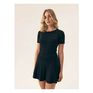 Fusta scurta Steam Negru - Negru imagine