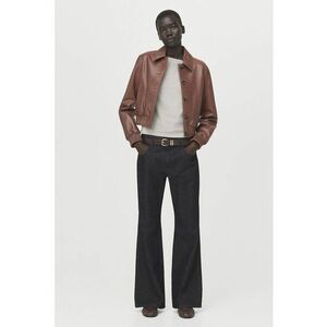 Bluza slim fit din amestec de bumbac - Gri deschis imagine
