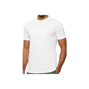 Tricou EA7 Train Core Id M Big Logo S 55475 - Alb imagine