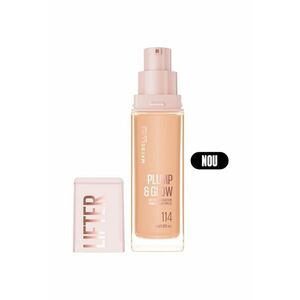 Fond De Ten Maybelline New York Lifter Plump&Glow pentru ten luminos 30 ml - 114 imagine