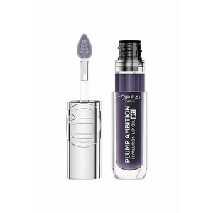 Ulei pentru buze cu efect de volum reactiv la pH Plump Ambition pH Hyaluron Lip Oil - contine Acid Hialuronic si Tri-Peptide - hidrateaza timp de 24 de ore - 5 ml - Berry Noir imagine