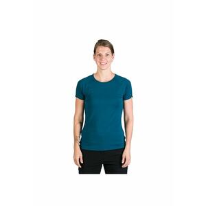Tricou dama elastic respirabil pentru trekking si camping Diane - Albastru imagine