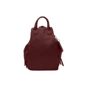 Rucsac dama din piele naturala Caliope - Bordeaux imagine