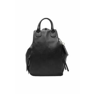 Rucsac dama din piele naturala Caliope - Negru imagine