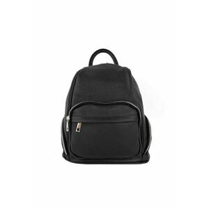 Rucsac dama din piele naturala Casandra - Negru imagine