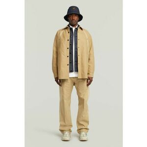 Pantaloni cu talie medie - Maro camel imagine