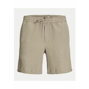 Pantaloni scurti barbati Jack Jones - 12269672 - Poliester - Negru - Bej imagine