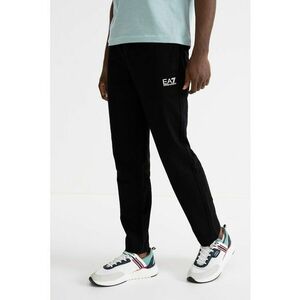 Pantaloni de trening cu talie elastica - Negru imagine