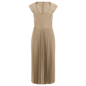 Rochie dama Piele ecologica - Bej - imagine
