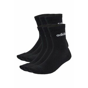 Set de perechi sosete Linear Crew Cushioned - negru - 6 perechi - Negru imagine