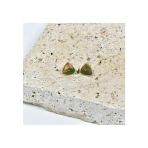 Cercei din lut polimeric si rasina epoxidica - forme unice - multicolor - 5x5cm imagine