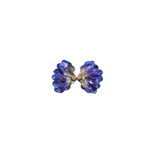 Cercei Ilona - Auriu/Violet/Albastru imagine