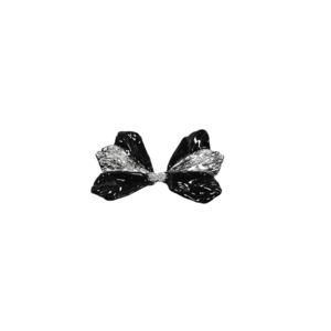 Cercei Mary - Negru/Argintiu imagine