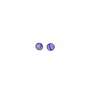 Cercei Koralia - Violet/Argintiu imagine