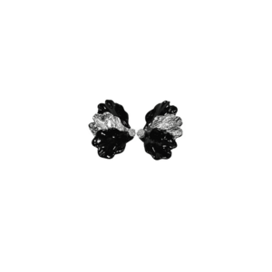 Cercei Ilona - Negru/Argintiu imagine
