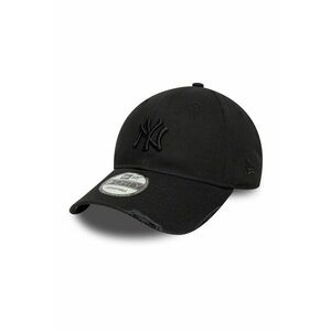Sapca baseball cu detalii cu aspect deteriorat 9Forty NY Yankees - Negru imagine
