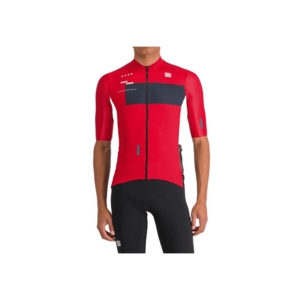 Tricou ciclism barbati Breakout Supergiara - Rosu/Negru imagine