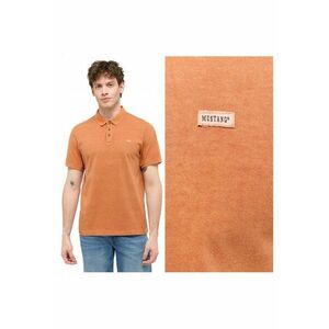 Tricou Polo Barbati - Palco - Regular Fit - Maneci Scurti - Cu Nasturi - Design Clasic - Bumbac - Marime S - Portocaliu imagine