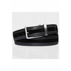 Curea Barbati SOPO-MUS079 - Piele Naturala - Negru - 95 cm imagine