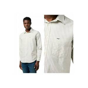 Camasa Barbati - 1 PKT Shirt - Regular Fit - Maneci Lungi - Cu Nasturi - Design Clasic - Bumbac - Verde imagine