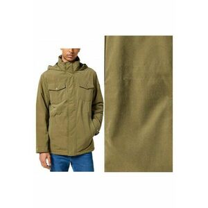 Jacheta Barbati - Winter Jacket - Regular Fit - olDesign Clasic - Cu Gluga - Fermoar - Bumbac - Verde - Verde imagine