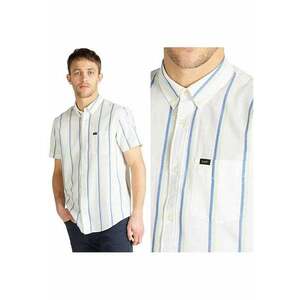 Camasa Barbati - Button Down SS - Regular Fit - Maneci Scurti - Design Clasic - Cu Nasturi - Bumbac - Marime M - Multicolor imagine