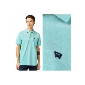 Tricou Polo Barbati - Refined Polo Shirt - Regular Fit - Maneci Scurti - Cu Nasturi - Design Clasic - Bumbac - Marime S - Albastru imagine