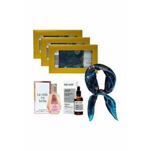 3 x Set Elysa - Apa de Parfum La Vida es Bella 50ml Femei - Ser Revox Hyaluronic Acid 5% 30ml - Esarfa imagine