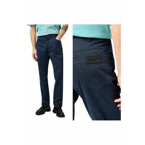 Pantaloni Barbati - Texas Slim - Slim Fit - Cu Fermoar - 5 Buzunare - Lungi - Bumbac - Albastru - Albastru imagine