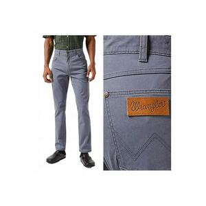 Pantaloni Barbati - Larston - Slim Fit - Cu Fermoar - 5 Buzunare - Lungi - Bumbac - Gri imagine