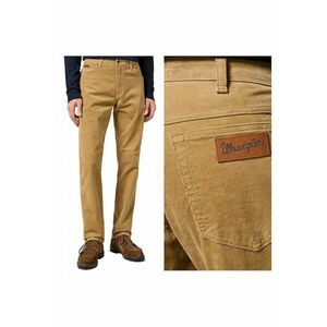 Pantaloni Barbati - Texas Slim - Regular Fit - Cu Fermoar - 5 Buzunare - Lungi - Bumbac - Maro - Maro camel deschis imagine