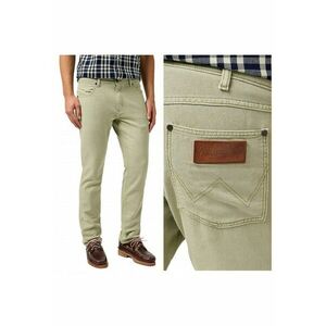 Pantaloni Barbati - Greensboro - Regular Fit - Cu Fermoar - 5 Buzunare - Lungi - Bumbac - Verde - Verde imagine