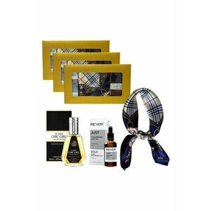 3 x Set Elysa – Ser Revox Hyaluronic Acid 5% 30ml - Parfum Classy Chic Girl 50ml - Esarfa imagine