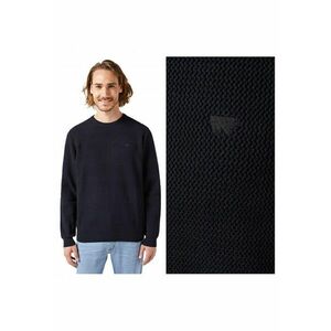 Pulover Barbati - Crewnceck - Regular Fit - Maneci Lungi - Decolteu Rotund - Design Simplu - Bumbac - Marime M - Negru imagine