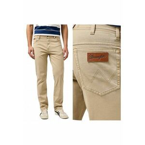 Pantaloni Barbati - Texas - Regular Fit - Cu Fermoar - 5 Buzunare - Lungi - Bumbac - W31-L32 US - Maro imagine