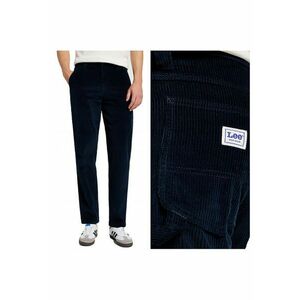 Pantaloni Barbati - Carpenter - Lungi - Loose Fit - 5 Buzunare - Fermoar - Bumbac - Albastru imagine