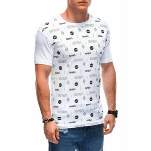 Tricou cu imprimeu text - Alb/Negru imagine
