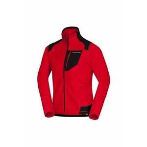 Bluza din fleece NorthPolar pentru barbati Bendik - Rosu inchis imagine