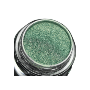 Pigment PK50 verde olive cu irizatii aurii Duochrome pentru machiaj - 1g imagine