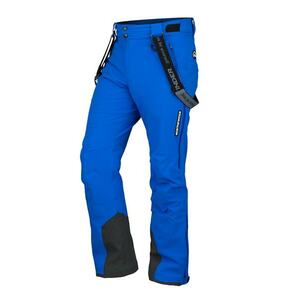Pantaloni impermeabili si rezistenti la vant - pentru schi Howard - Negru/Albastru royal imagine