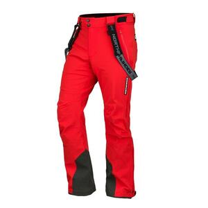 Pantaloni impermeabili si rezistenti la vant - pentru schi Howard - Negru/Rosu vermillion imagine