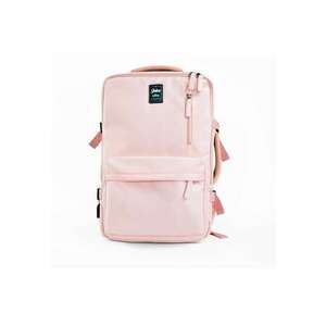Rucsac FV06 Noa bagaj de mana pentru avion Ryanair Wizzair - incapator si usor - Roz pastel - 25 l imagine