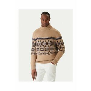Pulover barbati bej - fabricat moale - imagine