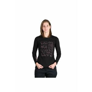 Tricou bumbac dama Riya - Negru imagine
