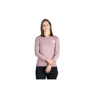 Tricou bumbac dama Hailie - Roz prafuit imagine