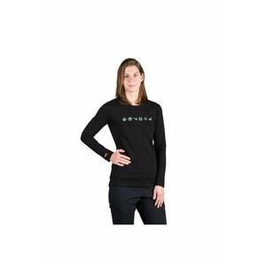 Tricou bumbac dama Elianna - Negru imagine