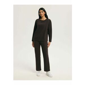 Costum dama - set din doua piese - maro - Ciri S - Maro imagine