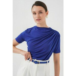 Bluza cu maneca scurta - Albastru imagine