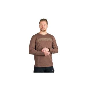 Tricou bumbac organic barbati Denes - Maro imagine
